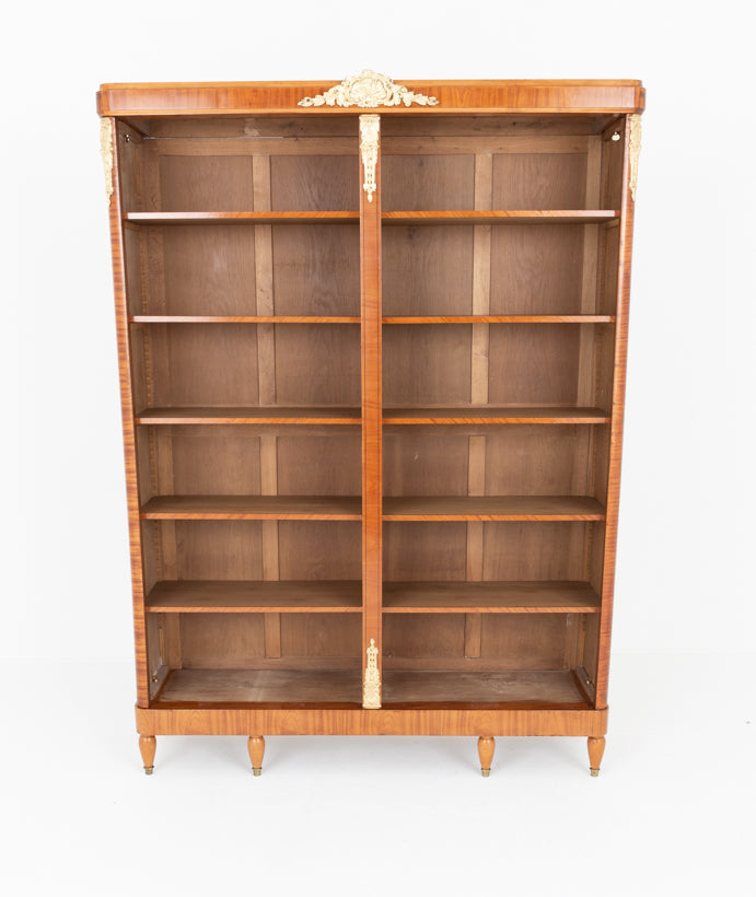 Wonderful French Satinwood Open Bookcase
