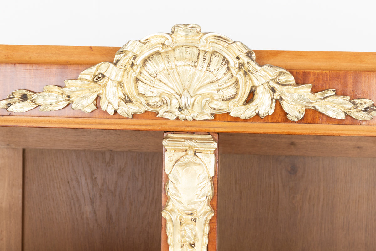 Wonderful French Satinwood Open Bookcase
