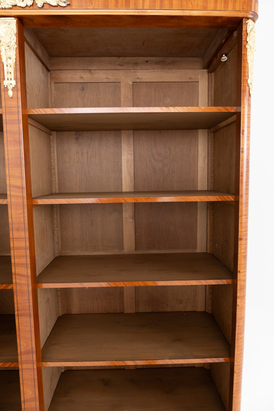 Wonderful French Satinwood Open Bookcase