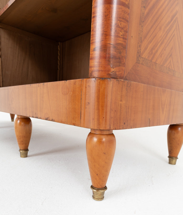Wonderful French Satinwood Open Bookcase