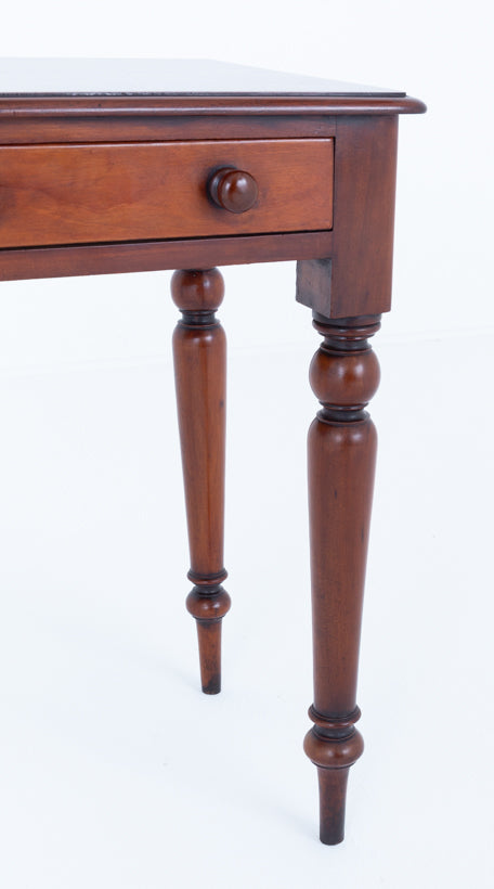 Victorian Mahogany 2 Drawer Side Table
