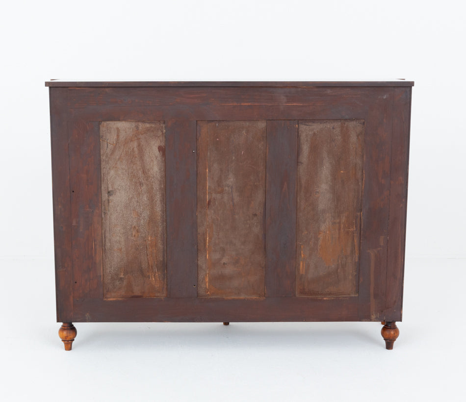Wonderful Pair of Regency Style Burr Walnut Open Bookcases.