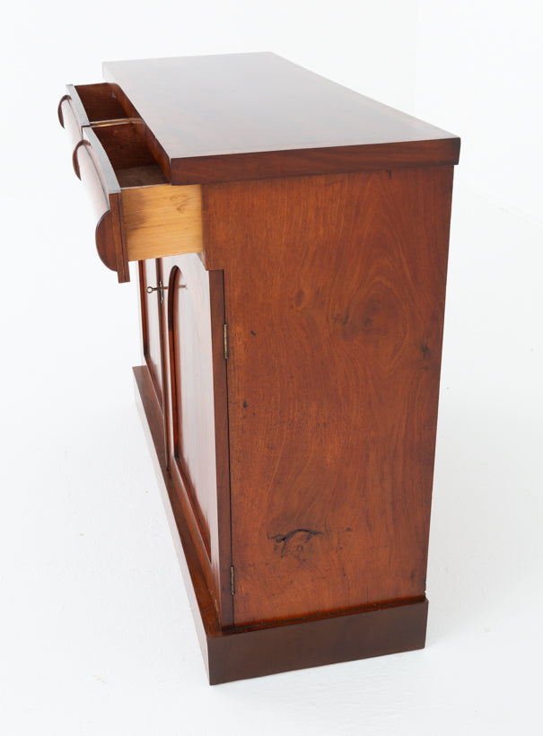 Victorian 2 Door Mahogany Side Cabinet