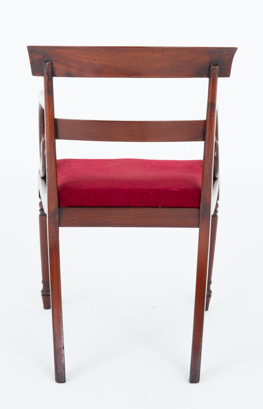 Late Regency Mahogany Desk Chair