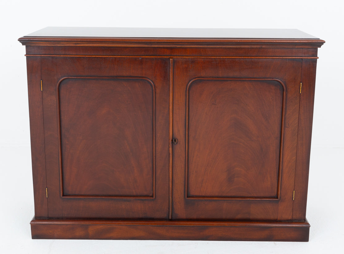 Victorian Mahogany 2 Door Side Cabinet