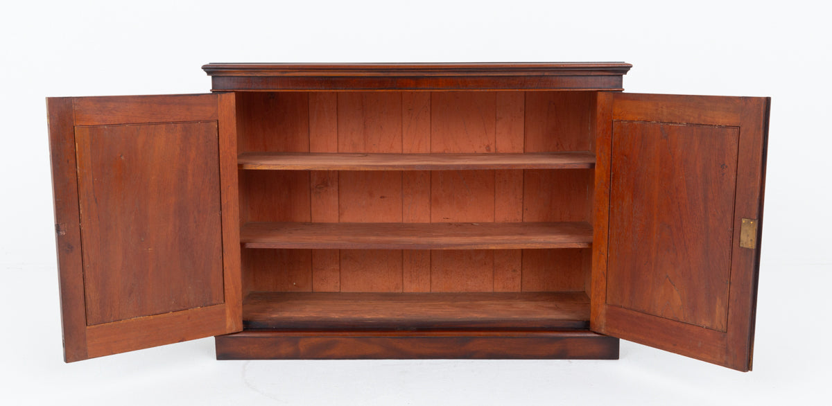 Victorian Mahogany 2 Door Side Cabinet