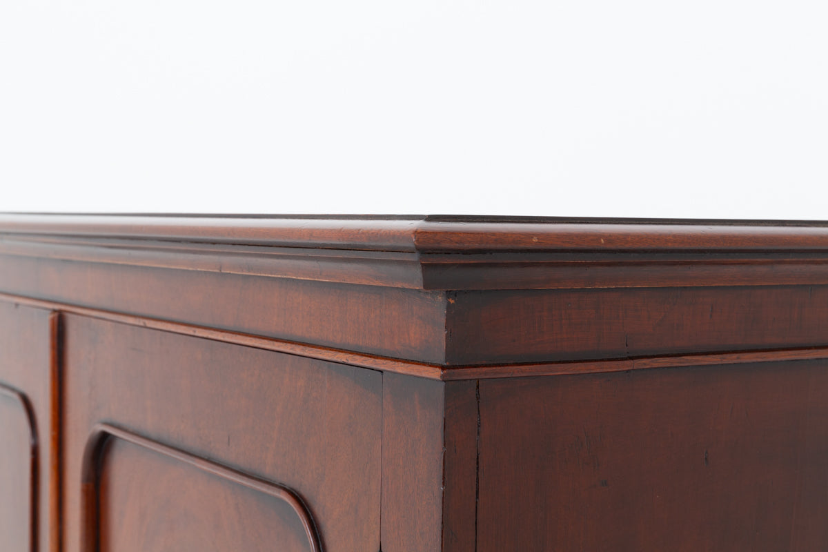 Victorian Mahogany 2 Door Side Cabinet