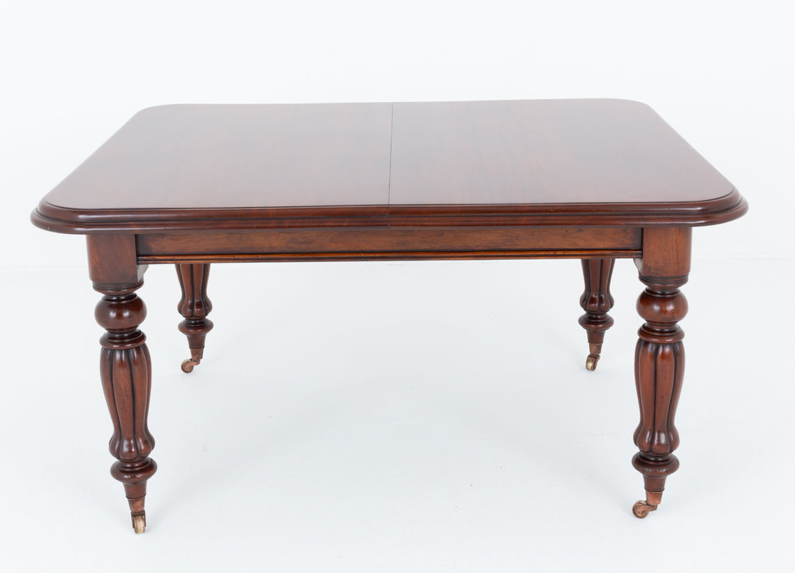 Victorian Style Mahogany Extending Dining Table