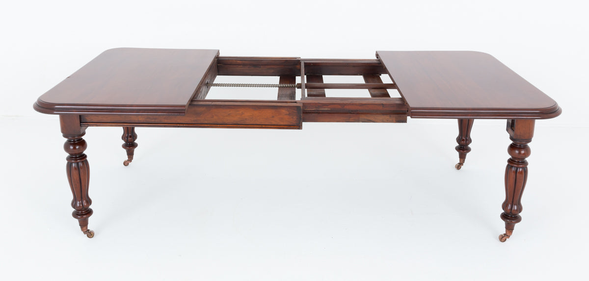 Victorian Style Mahogany Extending Dining Table