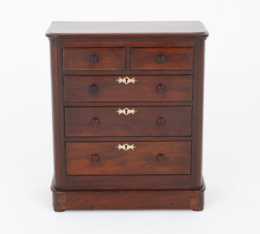 Victorian Mahogany Apprentice Chest of Drawers