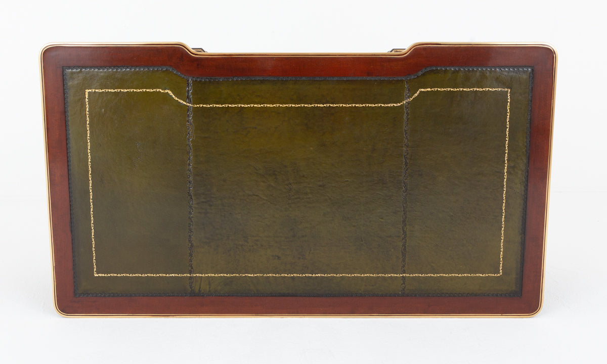 Impressive Rosewood Pedestal Desk