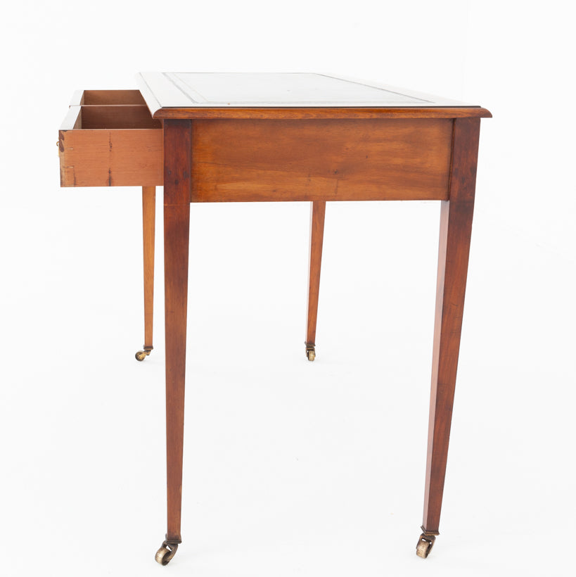 Sheraton Revival Mahogany 2 Drawer Writing Table