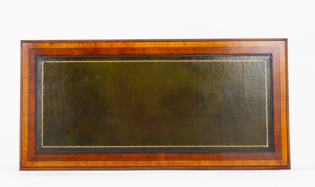 Sheraton Revival Mahogany 2 Drawer Writing Table