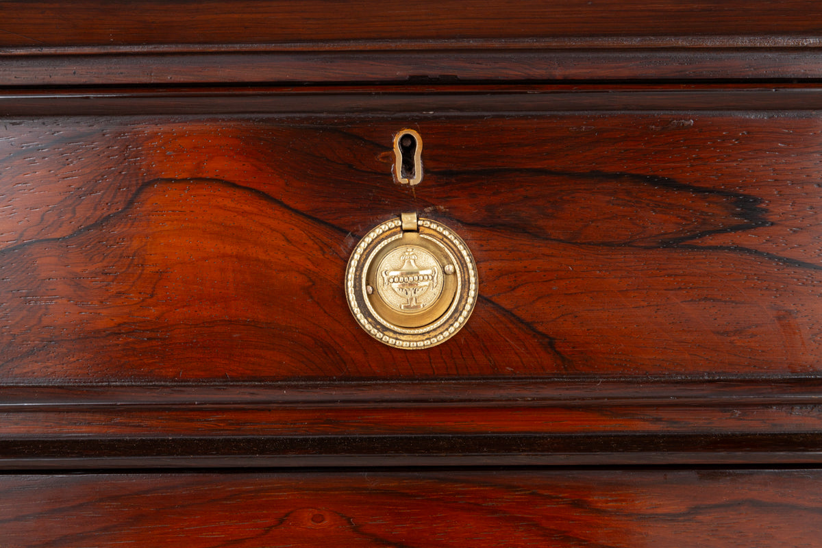 Superb William IV Rosewood Side Cabinet