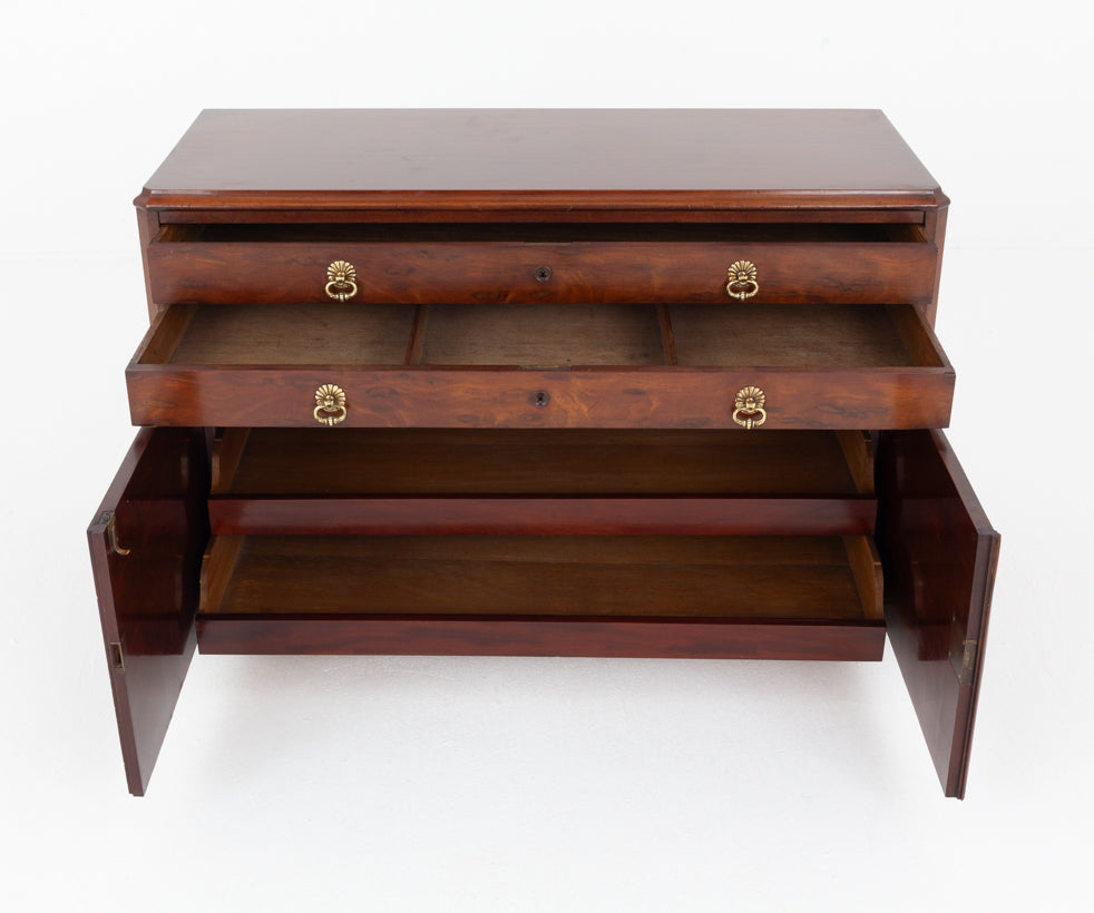 Quality Mahogany Side Cabinet