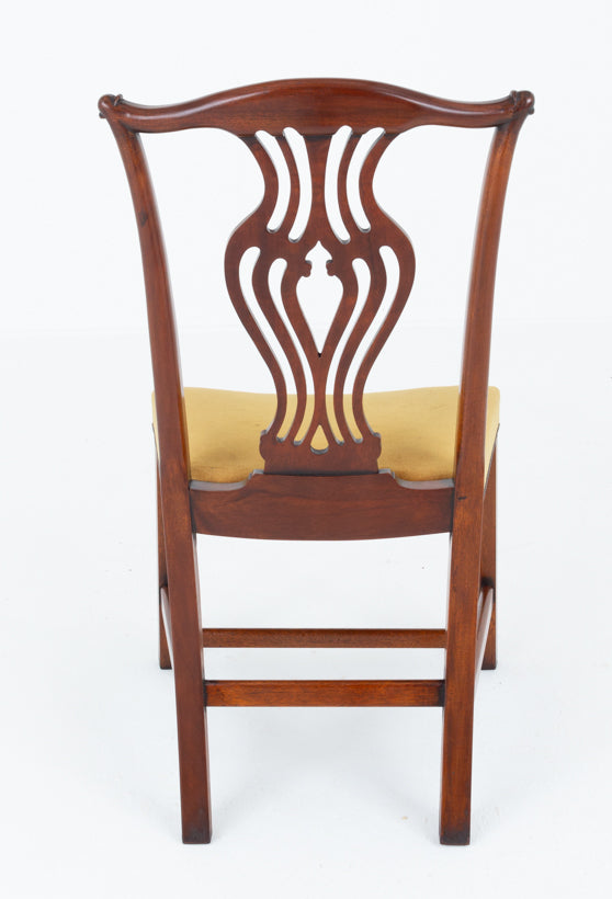 Set of 8 Mahogany Hepplewhite Style Dining Chairs