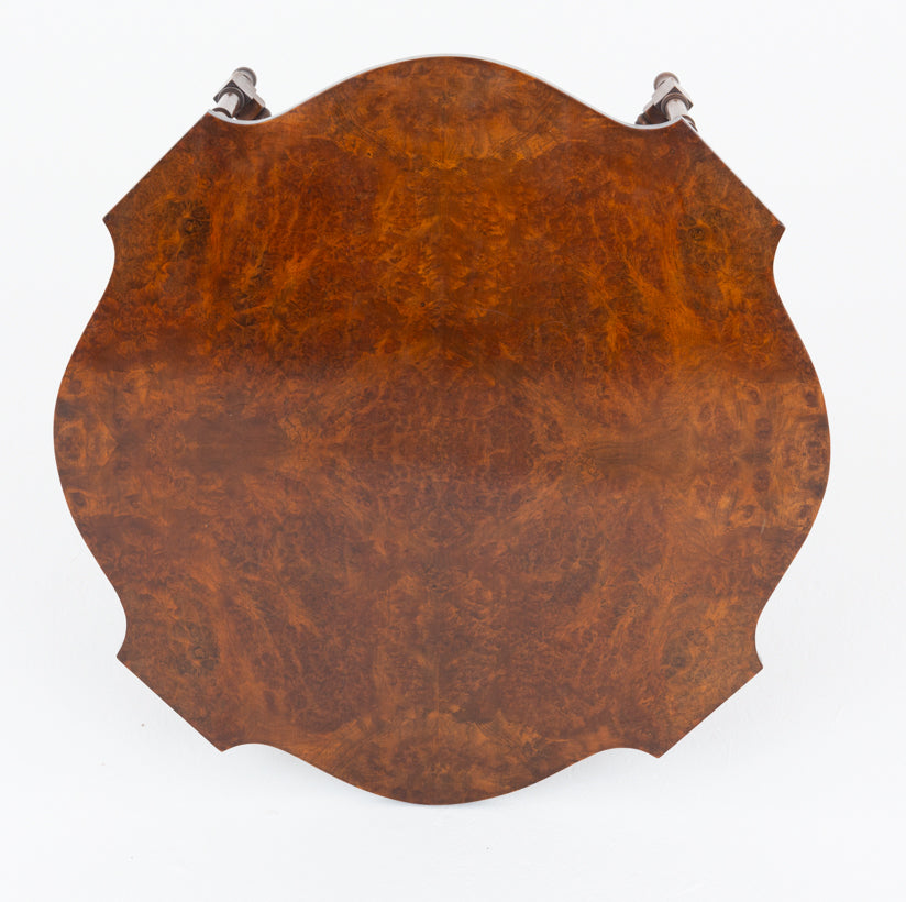 Nest of 5 Burr Walnut Tables
