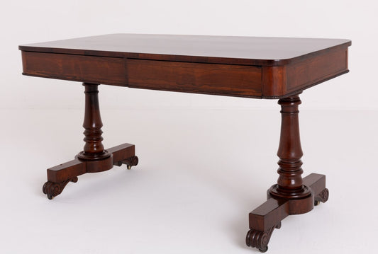 William IV Rosewood Library Table