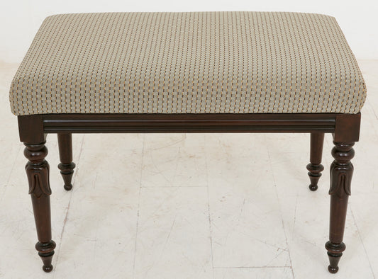 Mahogany William IV Stool