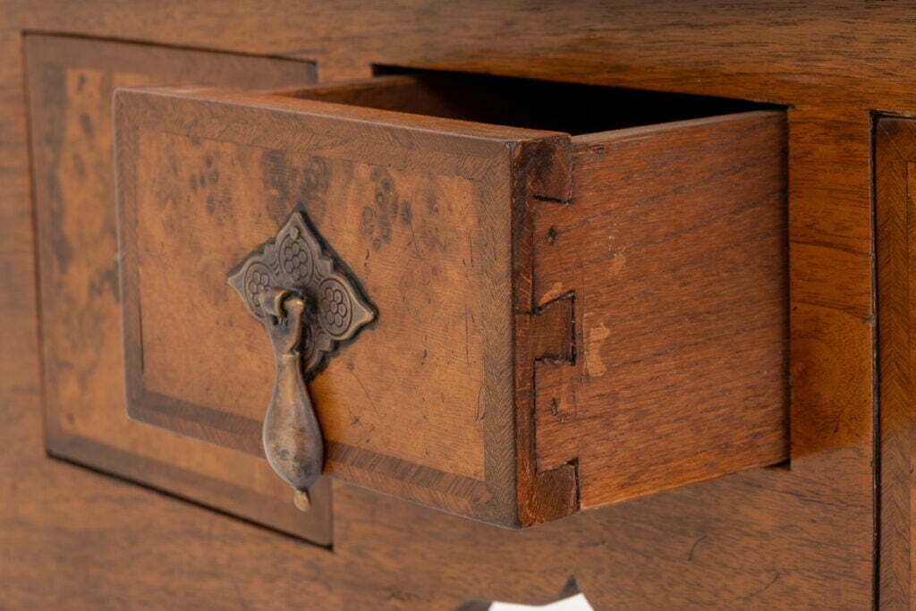 Walnut Queen Anne Style Lowboy