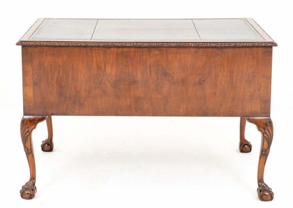 Walnut Chippendale Style Writing Table