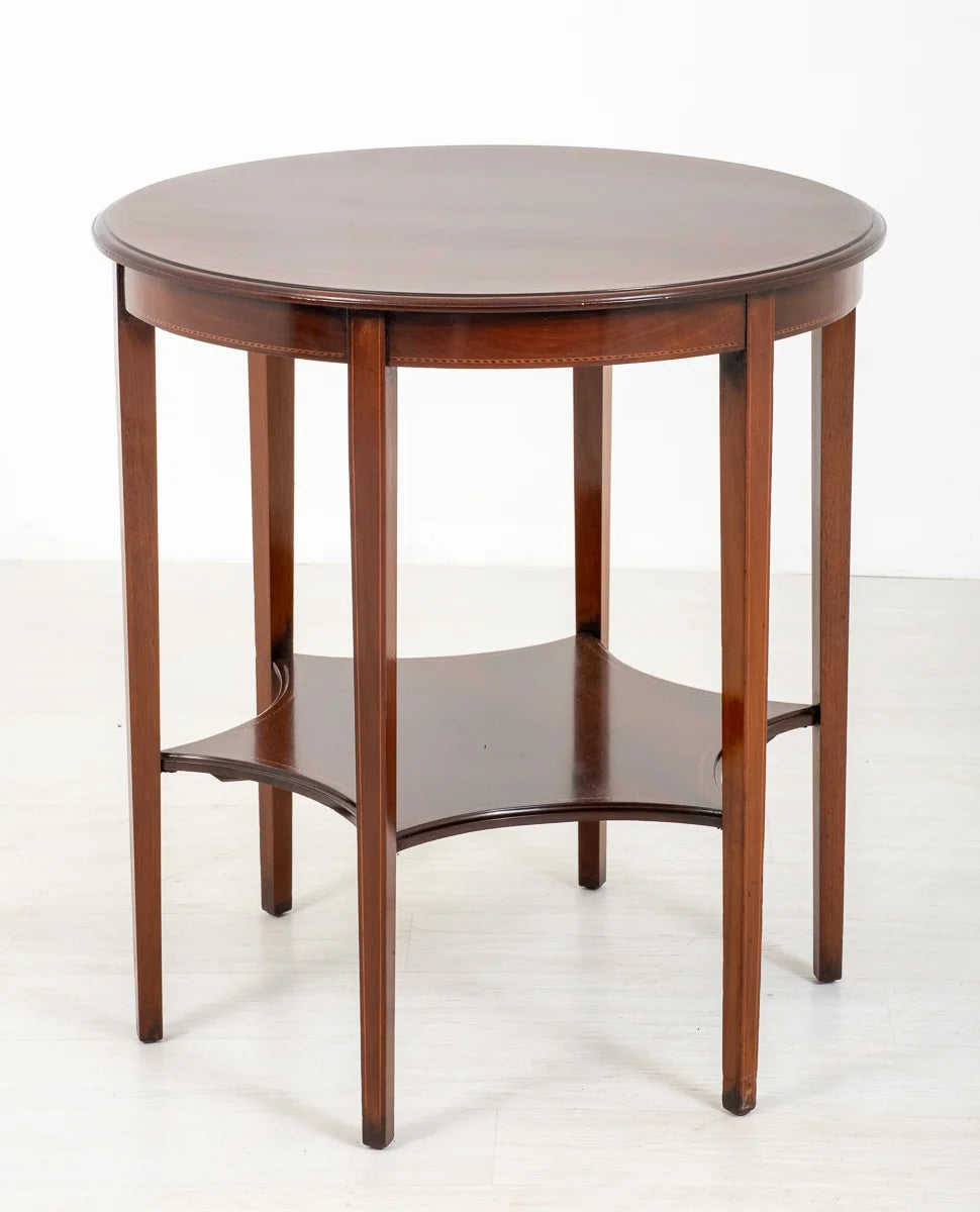 Sheraton Revival Mahogany Centre Table