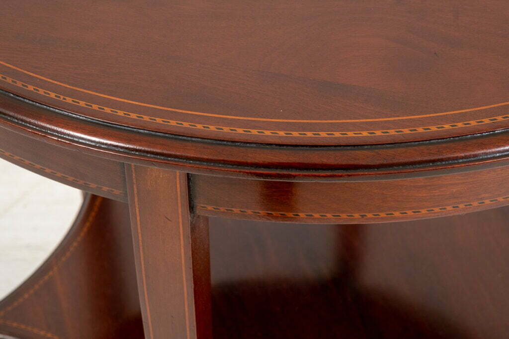 Sheraton Revival Mahogany Centre Table