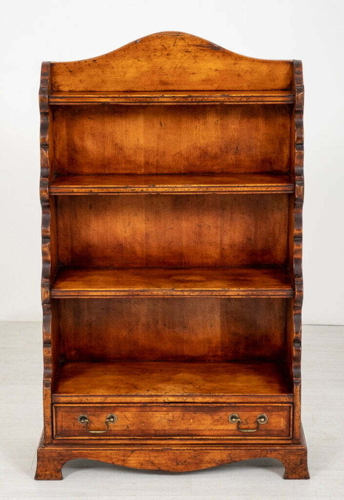 Cherrywood Waterfall Open Bookcase