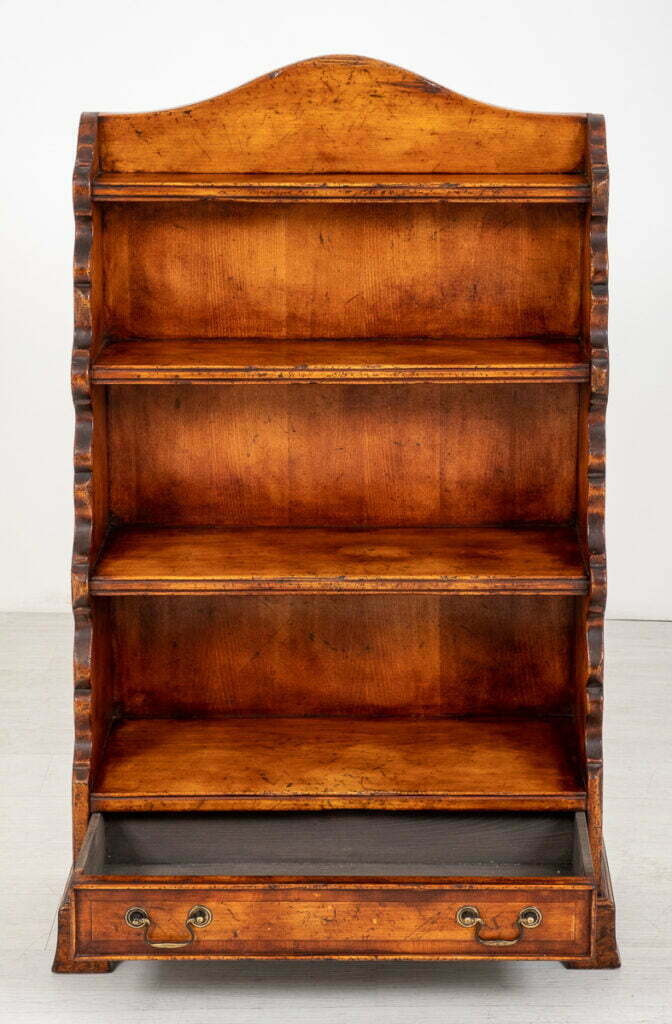 Cherrywood Waterfall Open Bookcase