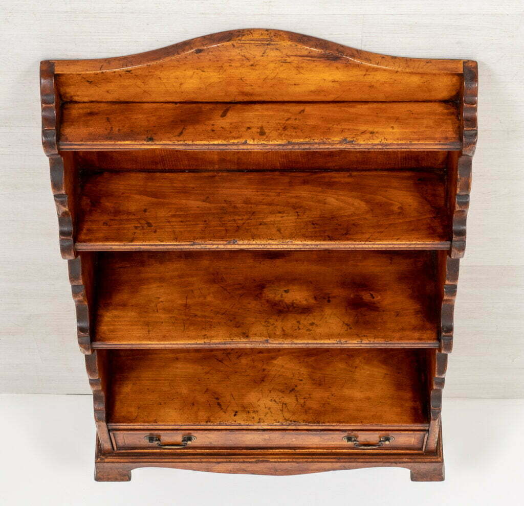 Cherrywood Waterfall Open Bookcase