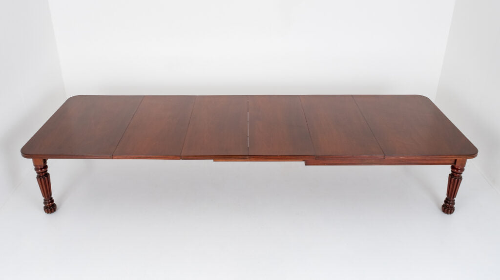 Regency Mahogany Extending Dining Table