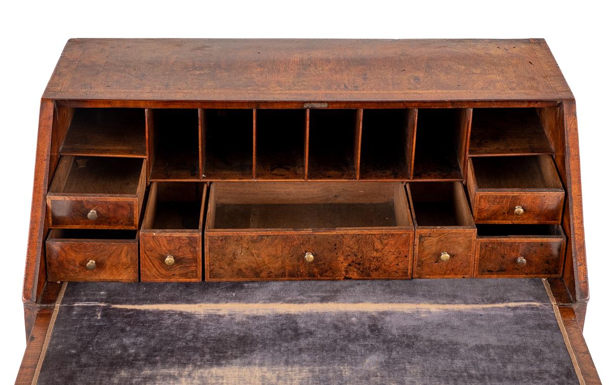 George I Walnut Bureau