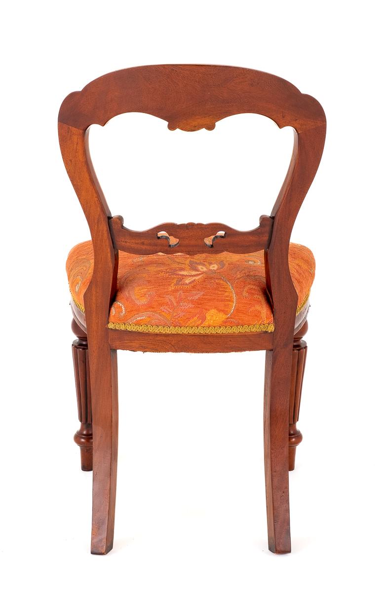 Set of 10 Victorian Style Mahogany Dining Chairs