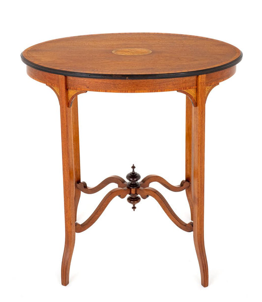 Sheraton Revival Mahogany Occasional Table