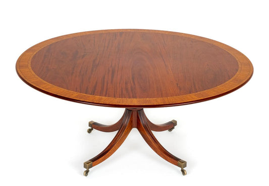Regency Revival Mahogany Centre Table