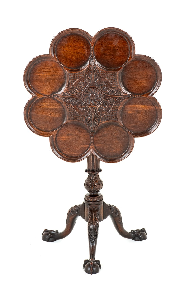 Chippendale Style Mahogany Supper Table
