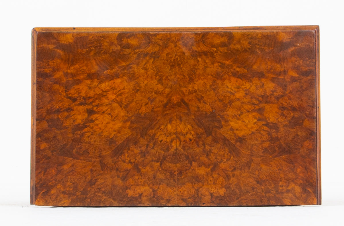 Victorian Figured Walnut Apprentice Chest of Drawers