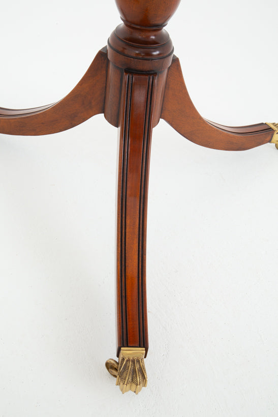 Mahogany Regency Revival 2 Pedestal Dining Table