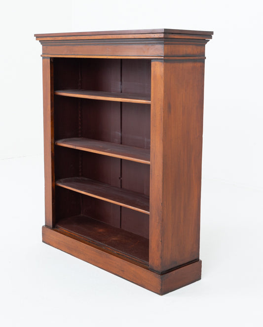 Victorian Mahogany Open Bookcase Plinth Base