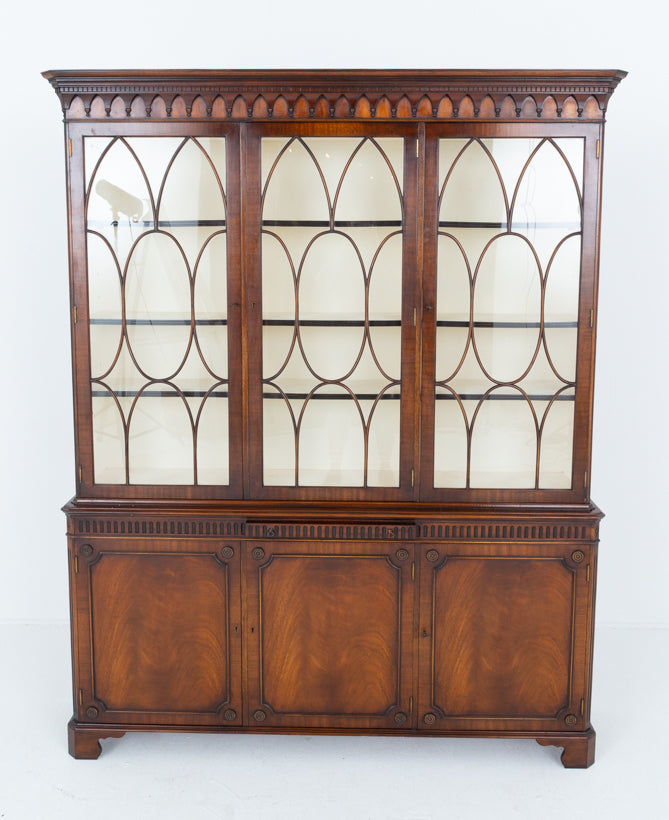 Mahogany Hepplewhite Style Bookcase