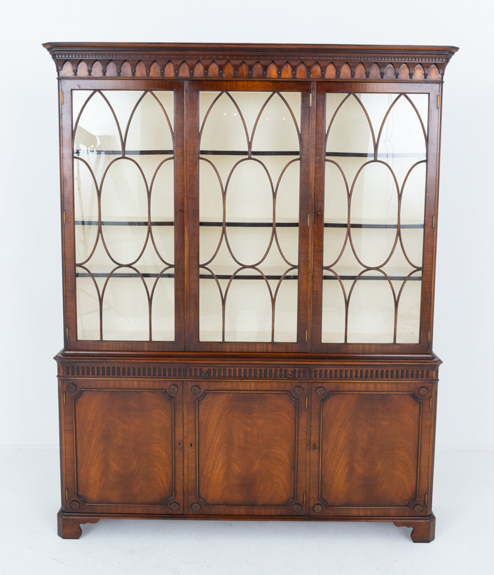 Mahogany Hepplewhite Style Bookcase