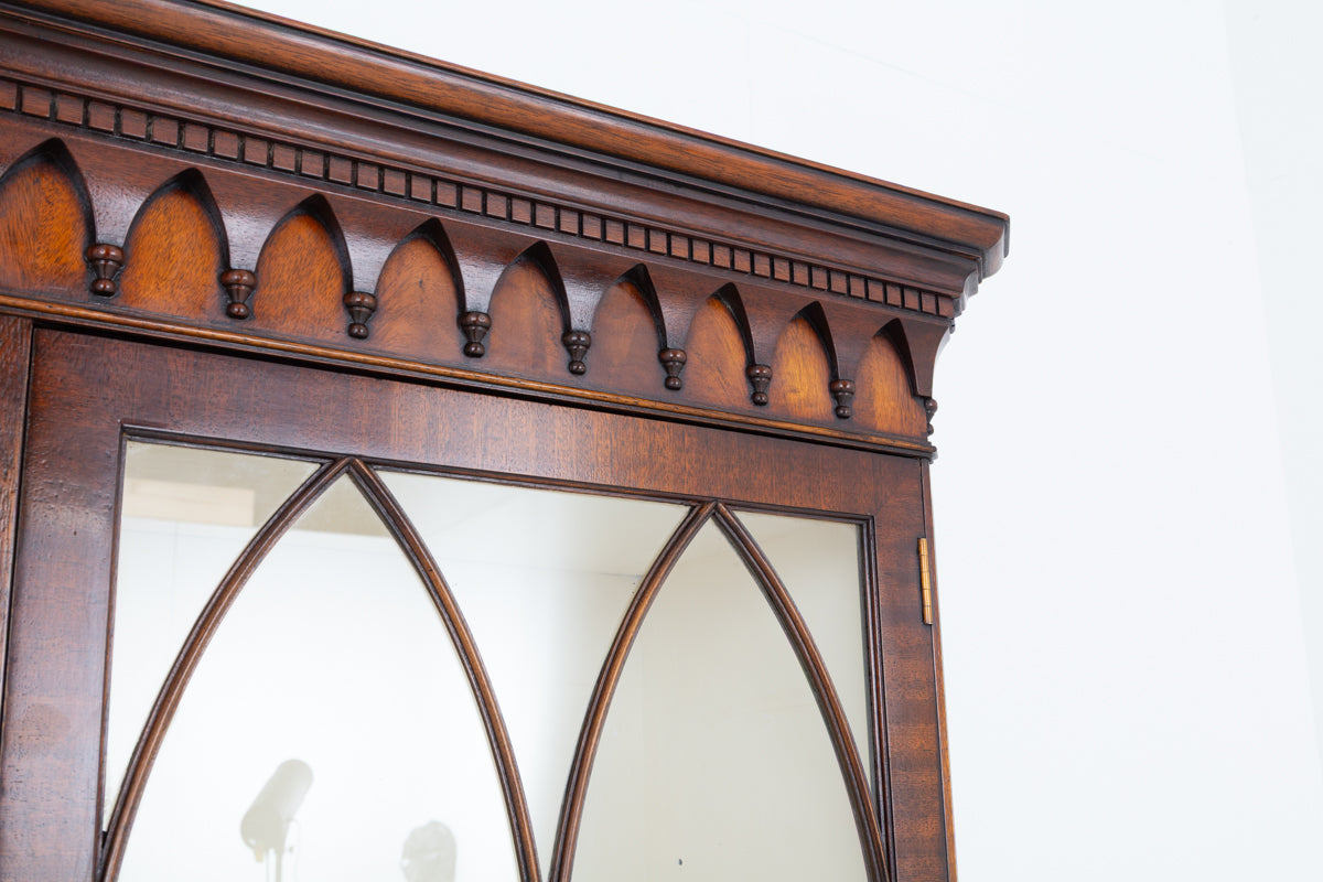 Mahogany Hepplewhite Style Bookcase