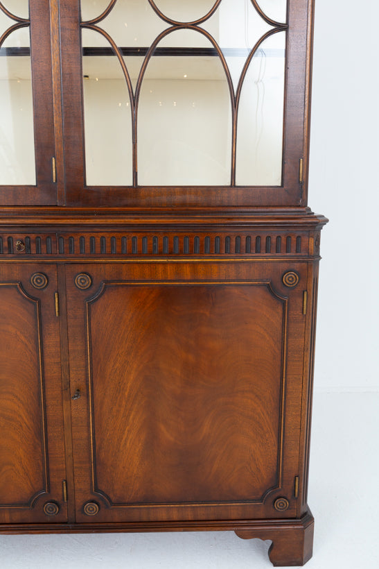 Mahogany Hepplewhite Style Bookcase