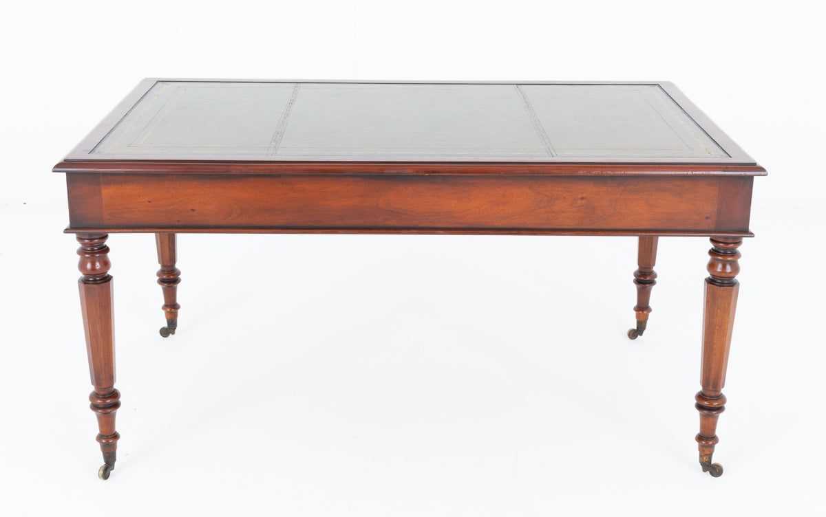 Mid Victorian 3 Drawer Writing Table