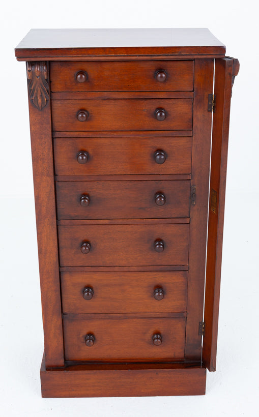 Victorian Mahogany Wellington Chest