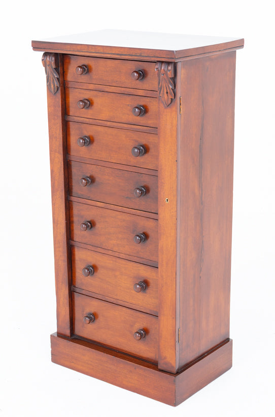 Victorian Mahogany Wellington Chest
