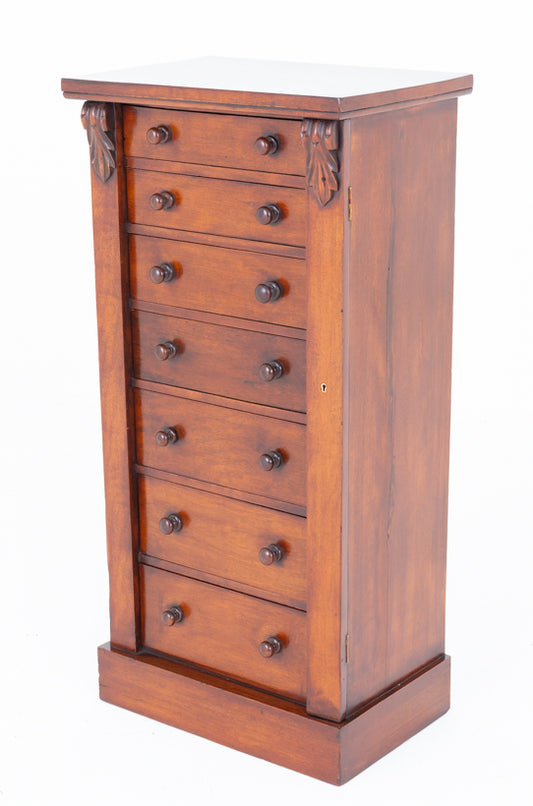 Victorian Mahogany Wellington Chest
