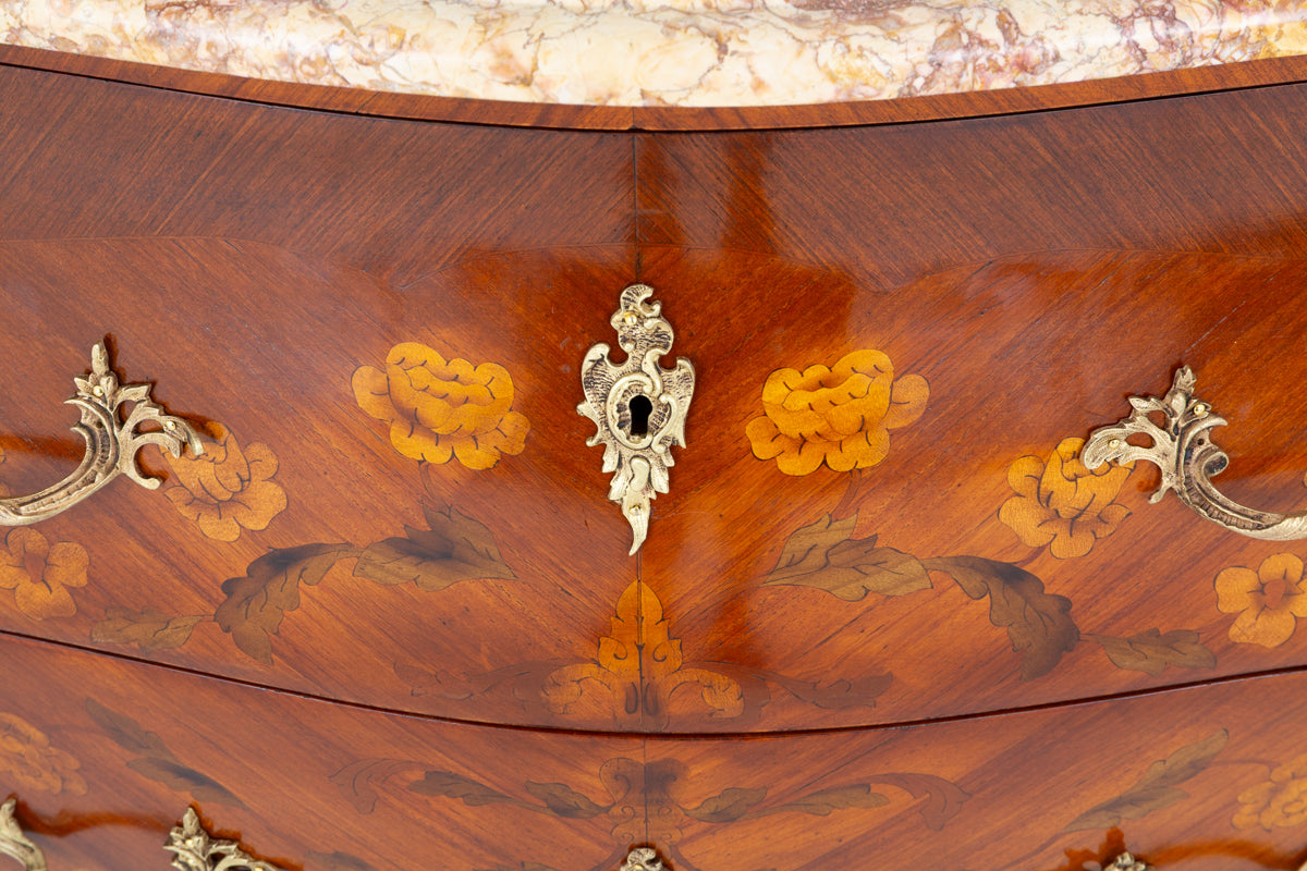 French Walnut Commode