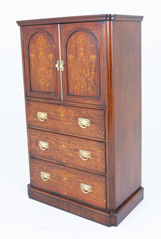 Amazing Quality Inlaid Lined Press of Small Proportions