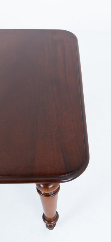 Victorian Mahogany 2 Leaf Extending Dining Table